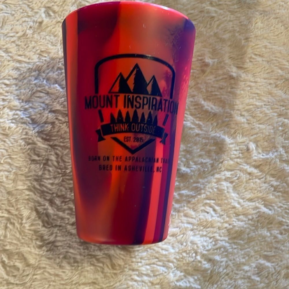 Mount inspiration think outside 16 ounce rubber cup